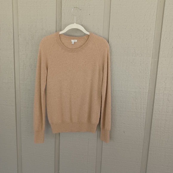 Halogen Cashmere Sweater Size S Minimalist Women Crew Neck Long Sleeve Pullover - Picture 1 of 9